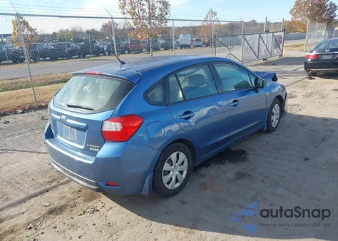 2015 Subaru Impreza 2.0I from USA, damaged, VIN JF1GPAA6XF8247092